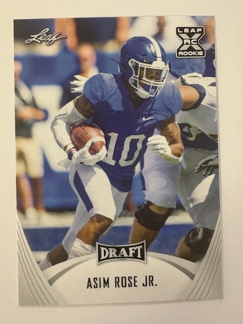 Leaf Draft Card- Asim Rose Jr