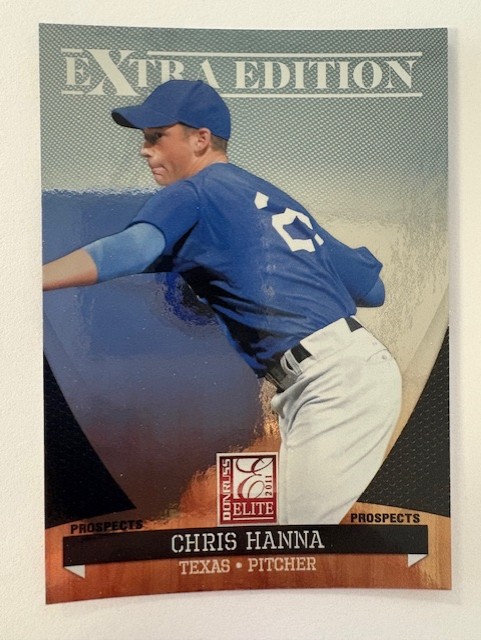 Extra Edition Baseball Card- Chris Hanna #178