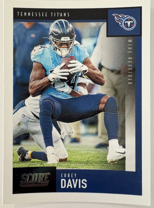 2020 Panini Score Football- Corey Davis #114