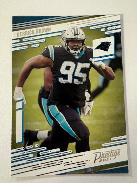 2021 Prestige Football Card- Derrick Brown