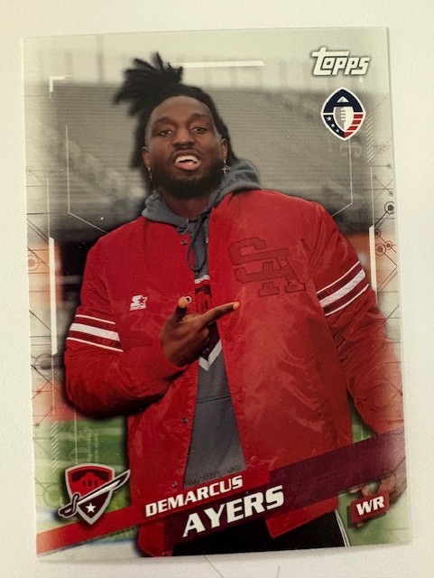 Topps Football Card-Demarcus Ayers