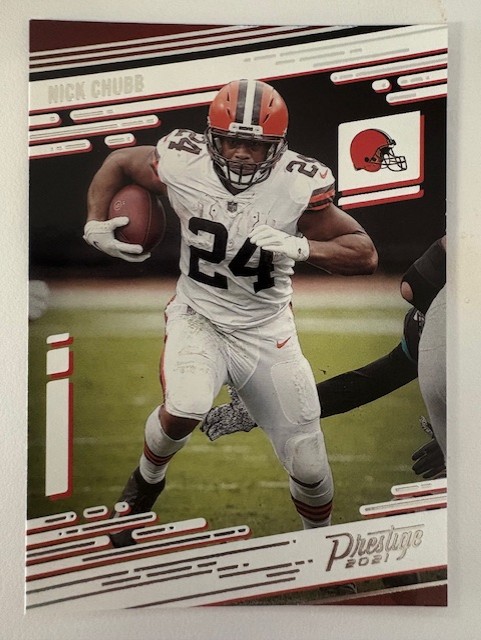 2021 Prestige Football Card- Nick Chubb