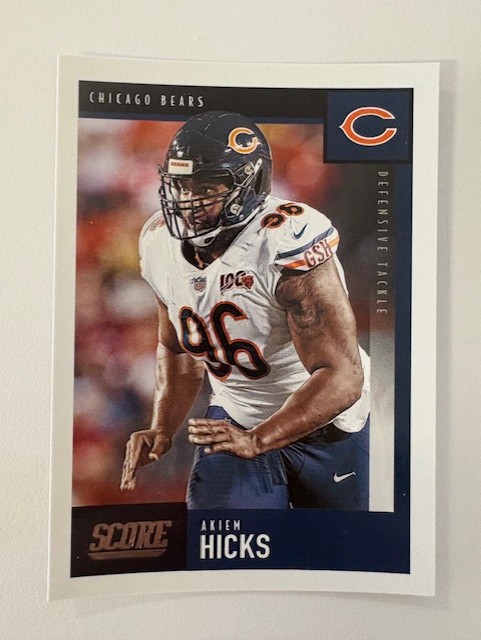 2020 Panini Score Football-Akiem Hicks #214