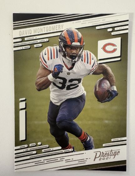 2021 Panini Prestige-David Montgomery #4