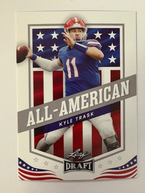 Leaf All-American Draft Card: Kyle Trask