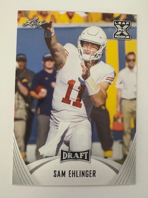  Leaf Draft Card-Sam Ehlinger