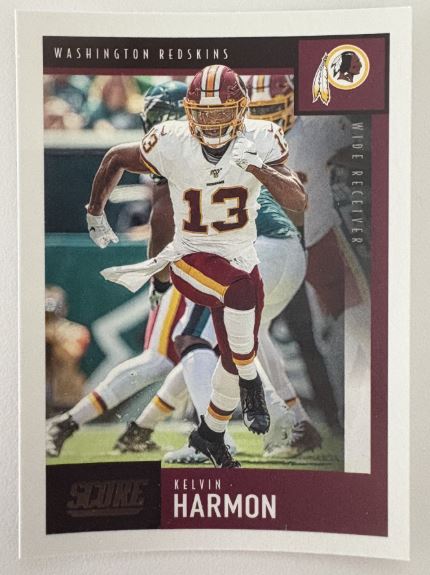 2020 Panini Score Football-Kelvin Harmon #196