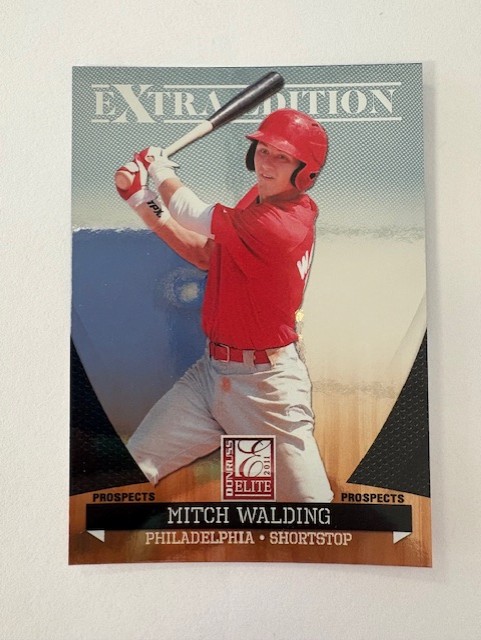 Extra Edition Baseball Card- Mitch Walding #55
