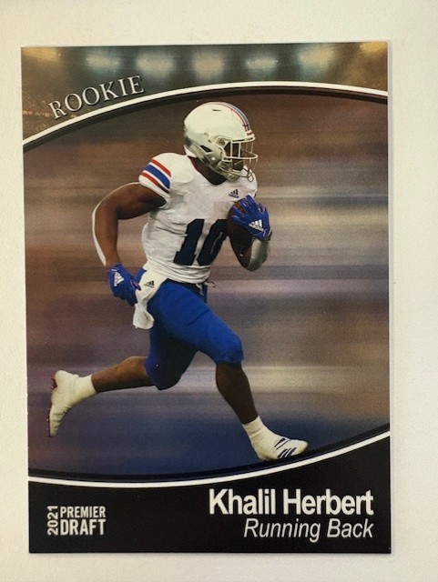 2021 Sage Football Card-Khalil Herbert