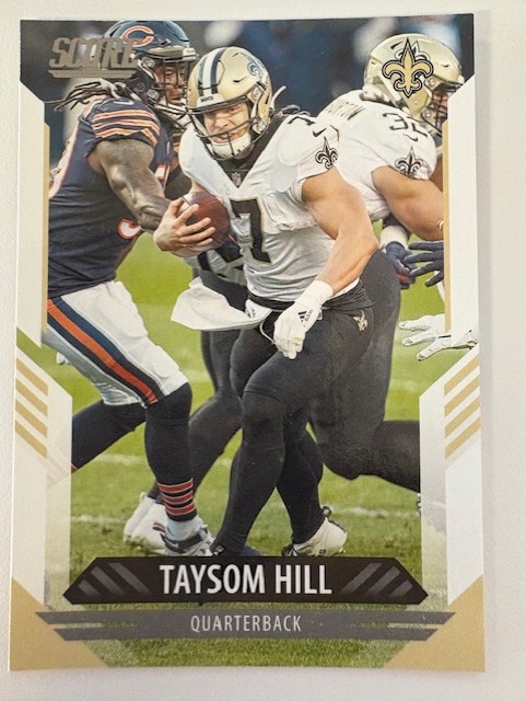 2021 Panini SCORE Football Card: Taysom Hill