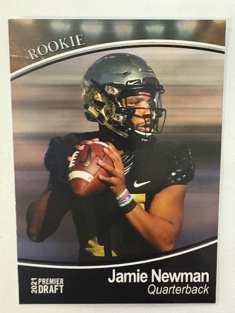 2021 Sage Football Card- Jamie Newman