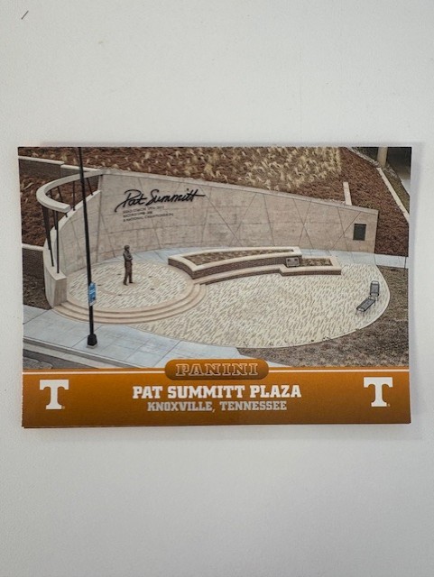Panini Pat Summitt Plaza Card #9