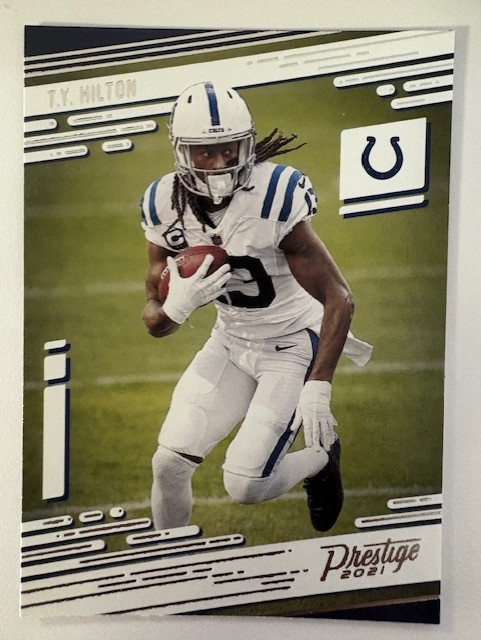2021 Prestige Football Card- T.Y Hilton