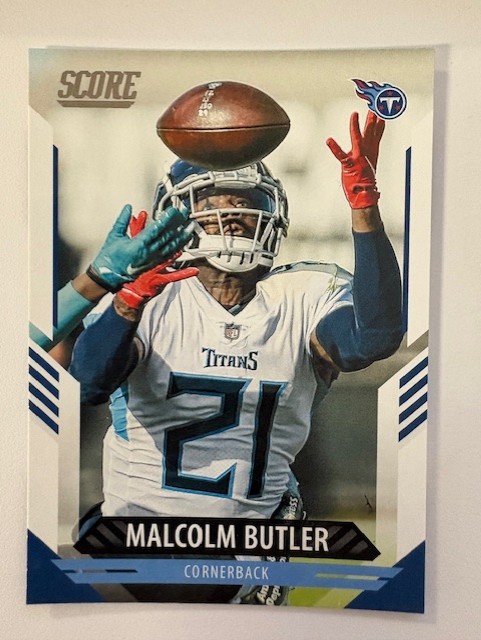 2021 Panini SCORE Football Card: Malcolm Butler 