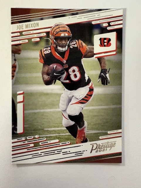 2021 Prestige Football Card- Joe Mixon