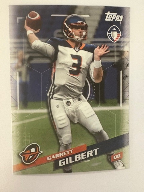  Topps Football Card- Garrett Gilbert #103