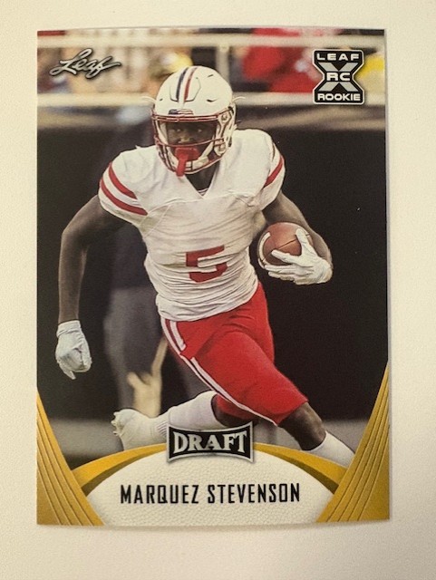  Leaf Draft Card: Marquez Stevenson 