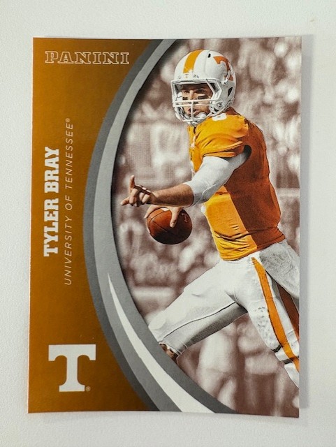 Panini University of Tennessee Card- Tyler Bray