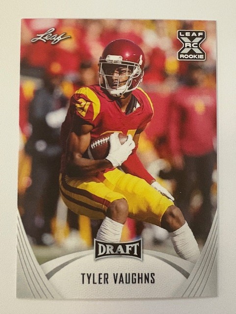  Leaf Draft Card- Tyler Vaughns