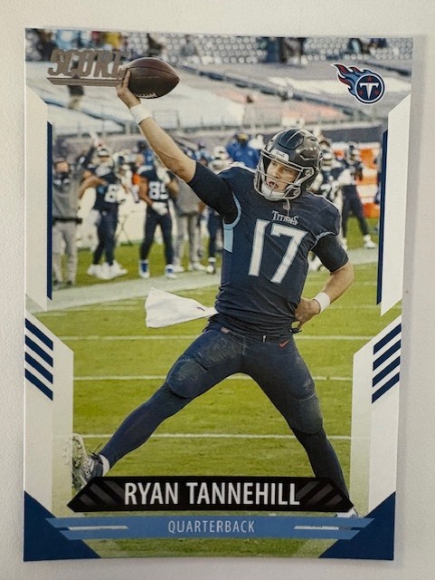 2021 Panini SCORE Football Card: Ryan Tannehill