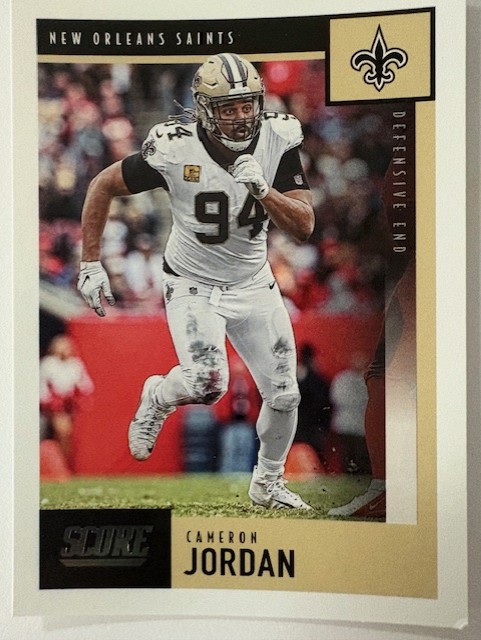 2020 Panini Score Football-Cameron Jordan #272