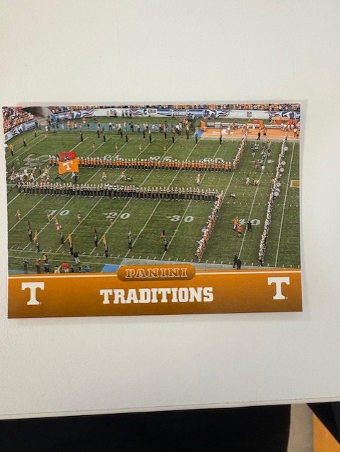 Panini University of Tennessee "Traditions" Card #
