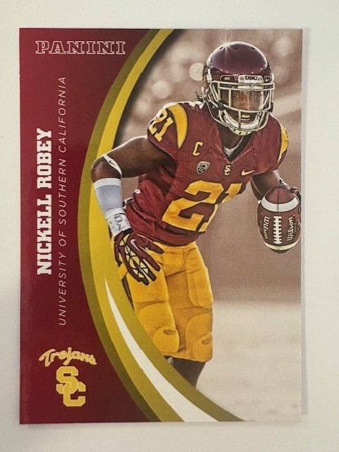 Panini Card University of Southern California Foot