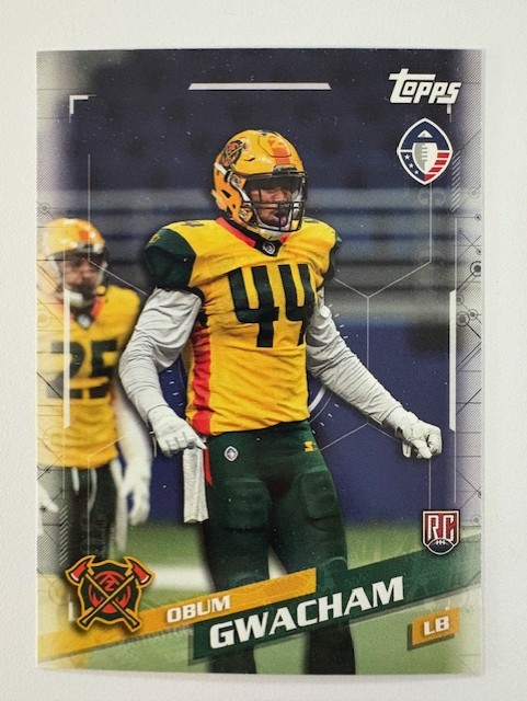 Topps Football Card- Obum Gwacham