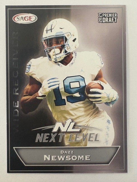  2021 Sage Next Level Card- Dazz Newsome