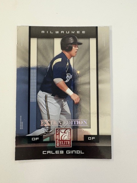 Donruss Elite Baseball Card- Caleb Gindl #15