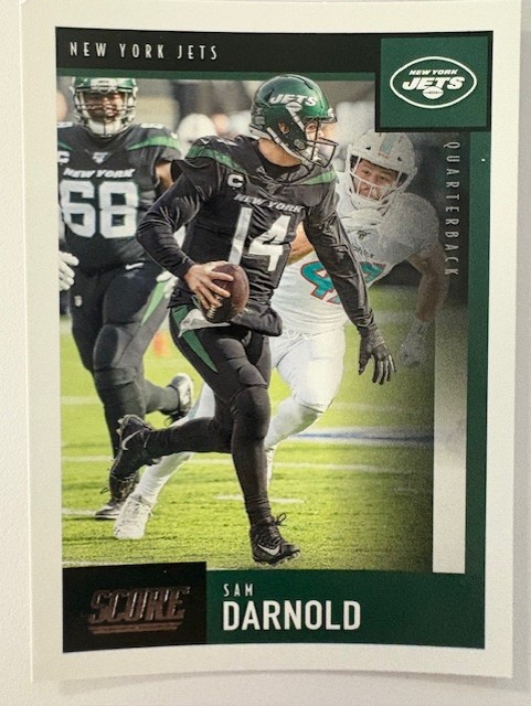 2020 Panini Score Football- Sam Darnold #35