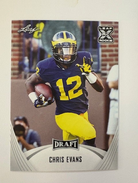 Leaf Draft Card- Chris Evans