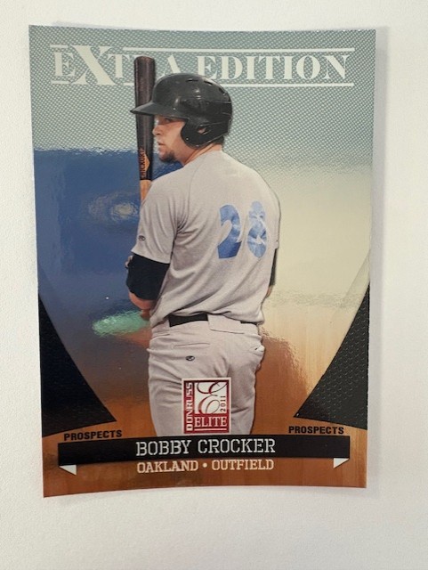 Extra Edition Baseball Card- Bobby Crocker #97