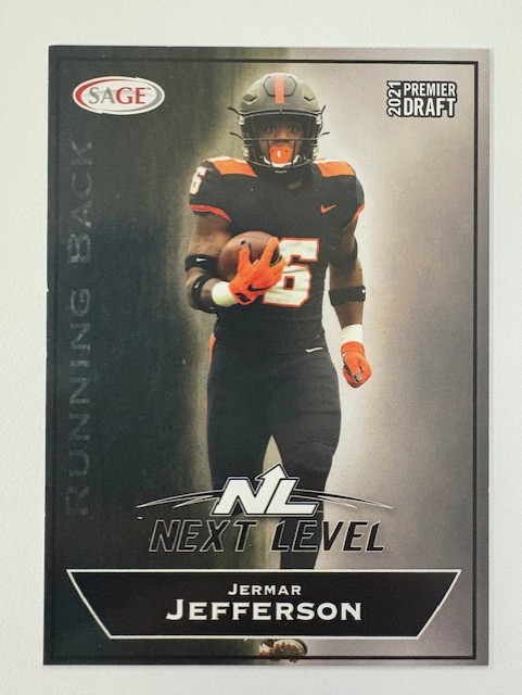  Sage Next Level Card: Jermar Jefferson