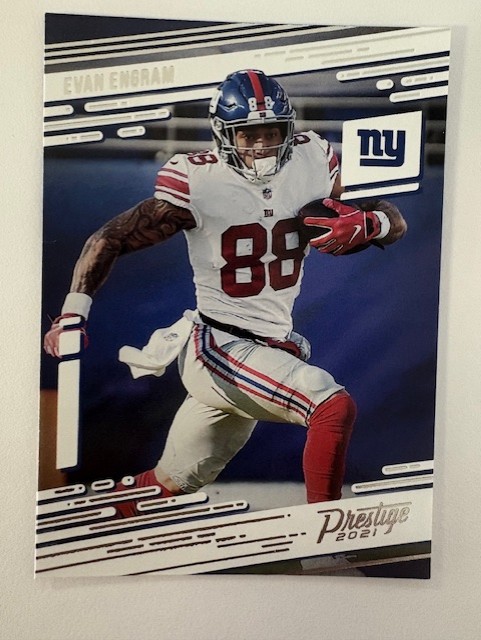 2021 Prestige Football Card- Evan Engram 