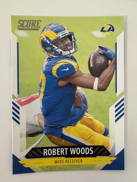  2021 Panini SCORE Football Card: Robert Woods