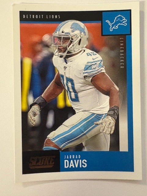 2020 Panini Score Football-Jarrad Davis #222