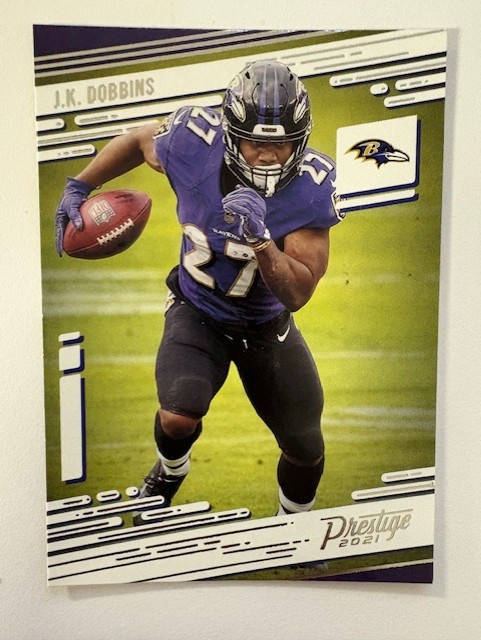  2021 Prestige Football Card- J.K Dobbins