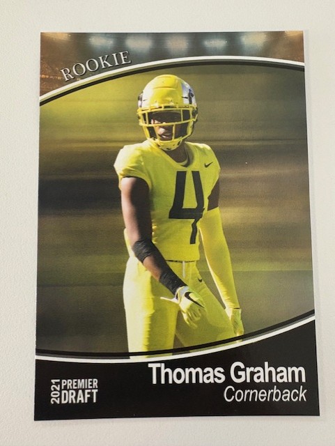 2021 Sage Football Card- Thomas Graham