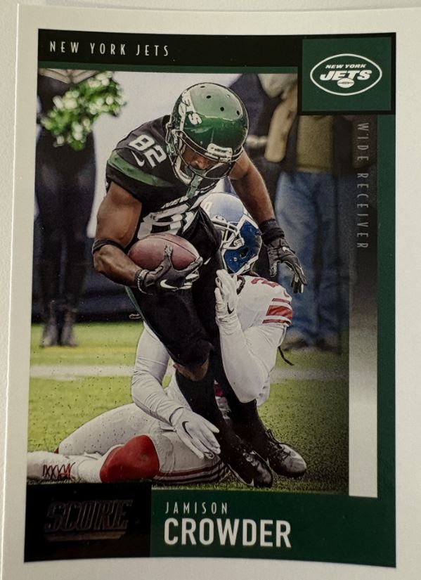 2020 Panini Score Football- Jamison Crowder #33