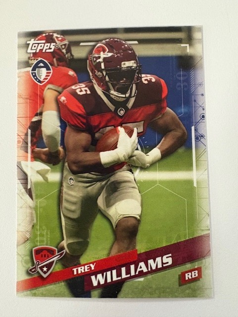 Topps Football Card-Trey Williams