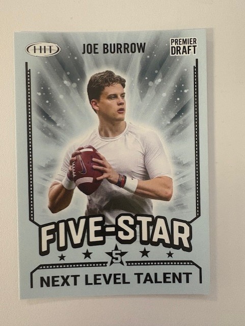 HIT Five-Star Premier Draft Card : Joe Burrow "Nex