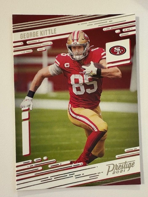 2021 Prestige Football Card- George Kittle 
