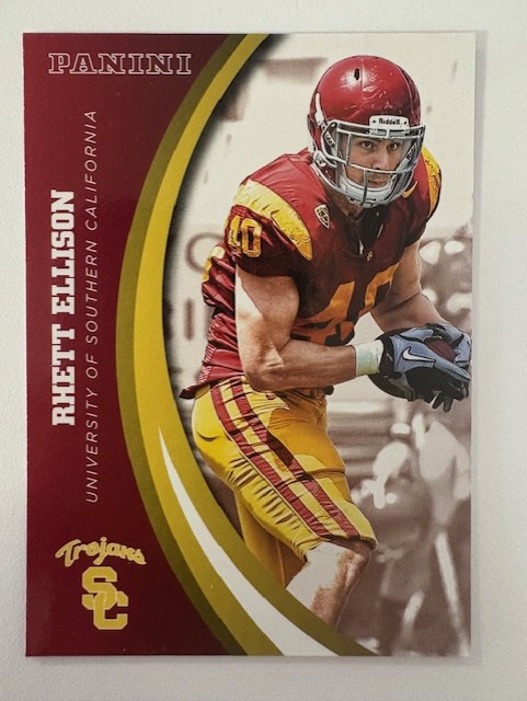 Panini Card University of Southern California Foot