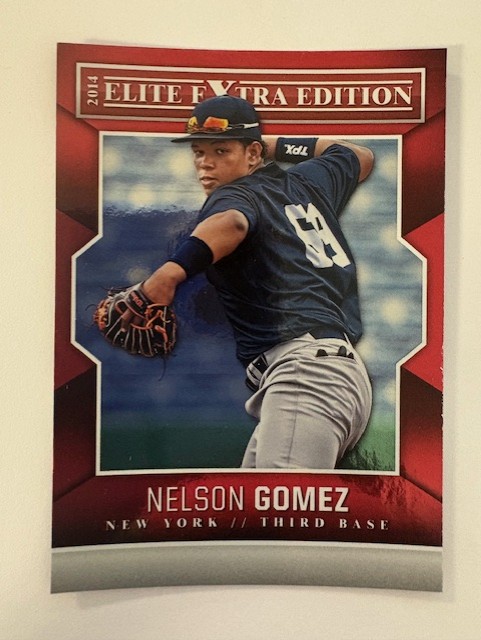 2014 Elite Extra Edition Baseball Card- Nelson Gom