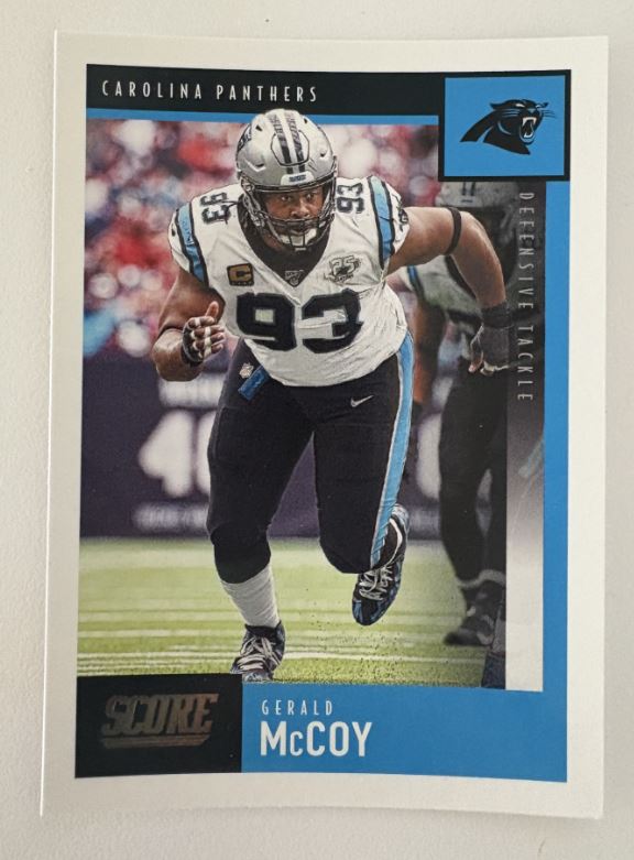 2020 Panini Score Football- Gerald McCoy #262