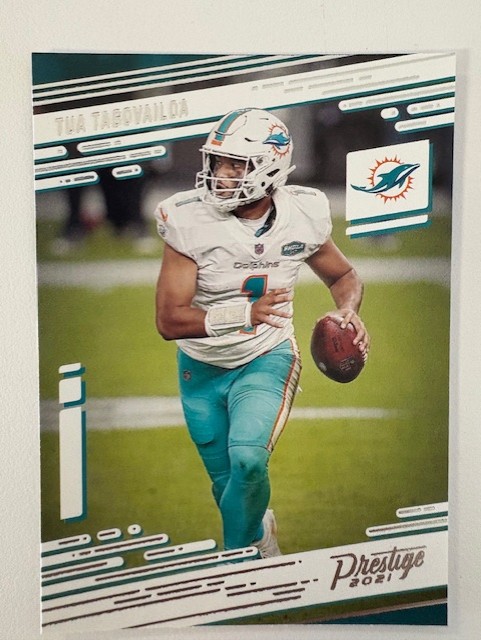 2021 Prestige Football Card-Tua Tagovailoa