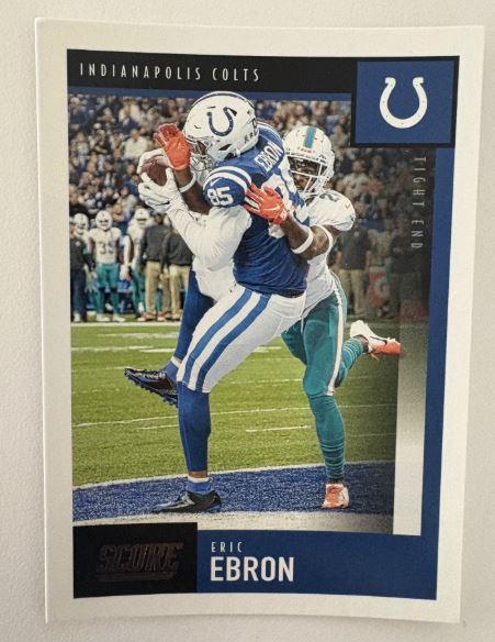 2020 Panini Score Football- Eric Ebron #102