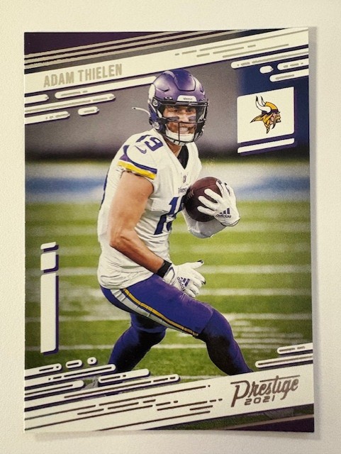  2021 Prestige Football Card- Adam Thielen