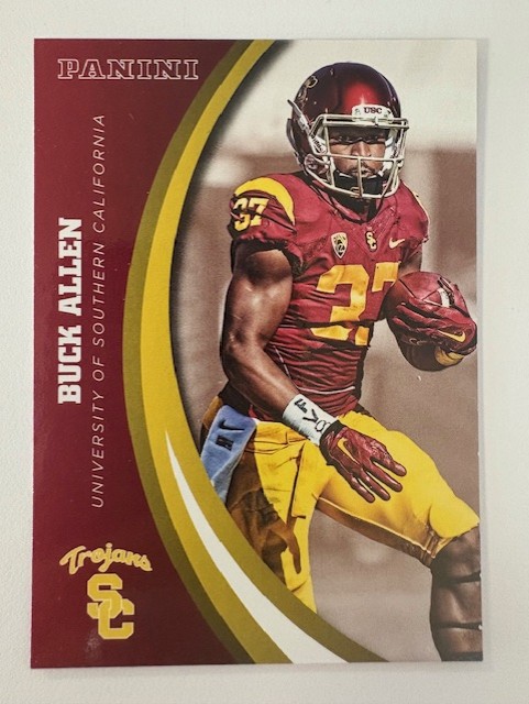 Panini Card University of Southern California Foot